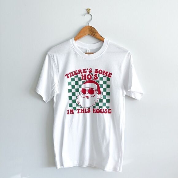 There’s some ho’s in this house // Silas + the sloth // small shop // Size small - Picture 1 of 5